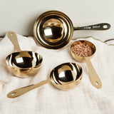 Gold Measuring Cups Set of 4