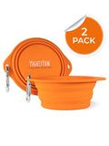 Collapsible Travel Dog Bowl Set