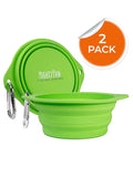 Collapsible Travel Dog Bowl Set