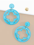 Open Clover Drop Earring