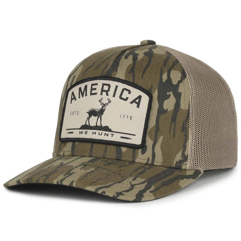 America We Hunt Deer Hat - Bottomland