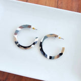 Camy Hoops - Camo // Gifts, Earrings, Jewelry