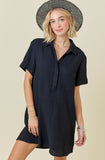 Gauze Easy Shirt Dress