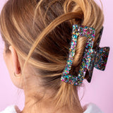 Claw Hair Clip - Colorful Confetti