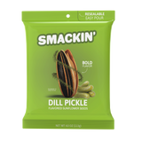 SMACKIN' Dill Pickle Sunflower Seeds Case of 12 (4 oz)