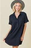 Gauze Easy Shirt Dress