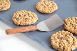 Fox Run Cookie Spatula, Stainless Steel with Wood Handle, 7"