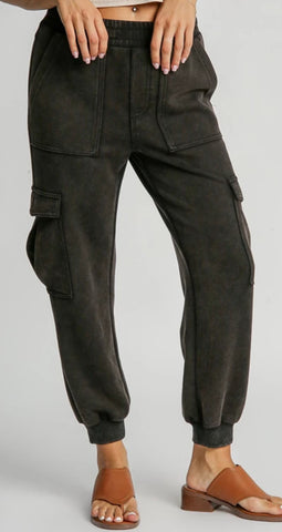 Mineral Wash Cargo Pants