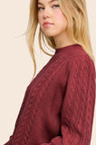 Maroon Crew neck