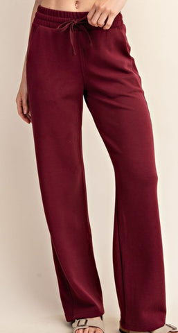 Poly Modal Straight Pant