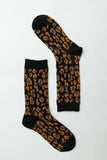 🐾 Soft Animal Print Leopard Knit Socks – Perfect for Winter