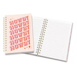 Howdy Partner Medium Spiral Notebook