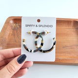 Camy Hoops - Camo // Gifts, Earrings, Jewelry