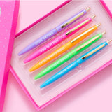 Pen Set - Motivational - Asst Colors - 5 Piece Set