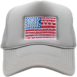 American Flag Cute Foam Trucker Hat