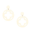 Open Clover Drop Earring